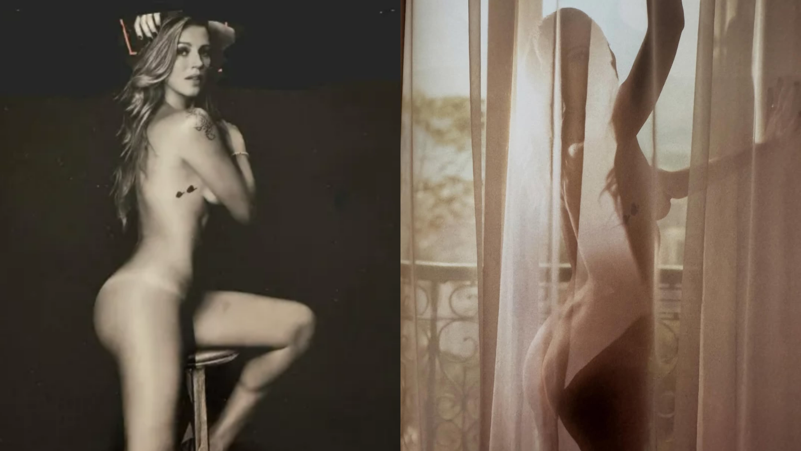 Luana Piovani relembra ensaio para a Playboy e publica fotos nuas nas redes sociais