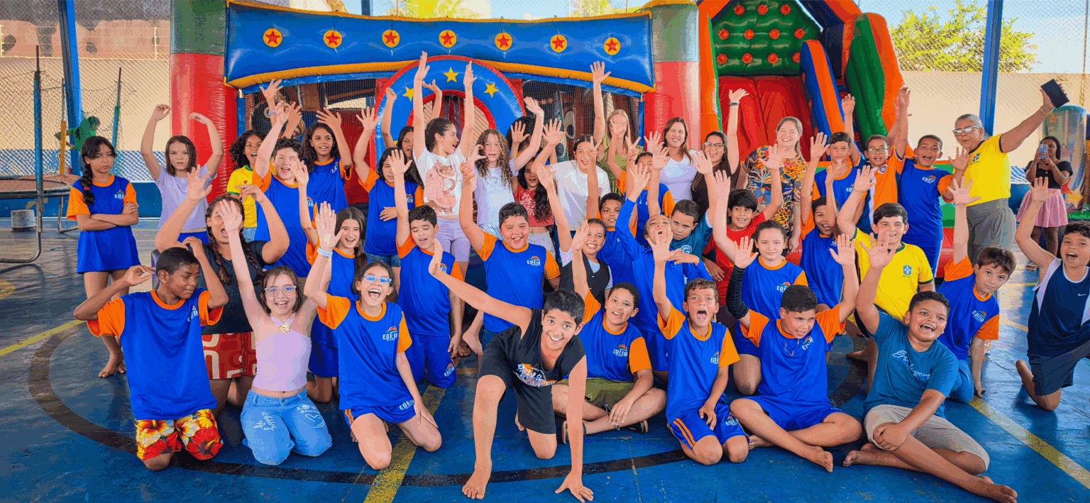 Edéia promove atividades recreativas para celebrar o Dia das Crianças nas escolas municipais